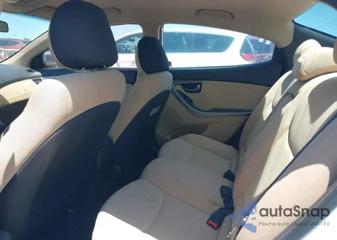 2013 Hyundai Elantra Gls z USA, uszkodzony, nr VIN 5NPDH4AE6DH387593